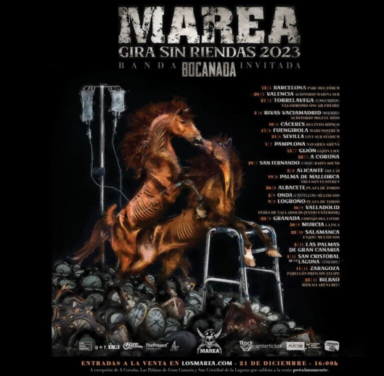 Marea Anuncia Su Gira "Sin Riendas"